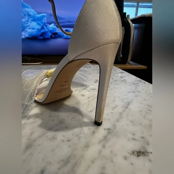 JIMMY CHOO Aveline 1000 Latte 38.5 - Picture 6 of 16